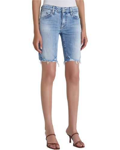 AG Jeans Nikki Skinny Leg Short - Blue