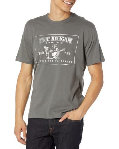 True Religion Relaxed SRS T-Shirt - Grau