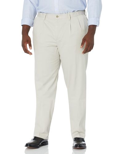 Dockers Men's Classic Fit Easy Khaki Pants - Pleated (big & Tall), Cloud (stretch), 44 28 - Multicolor