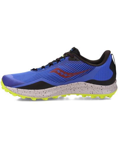 Saucony Peregrine 12 Trail Running Shoe - Blue