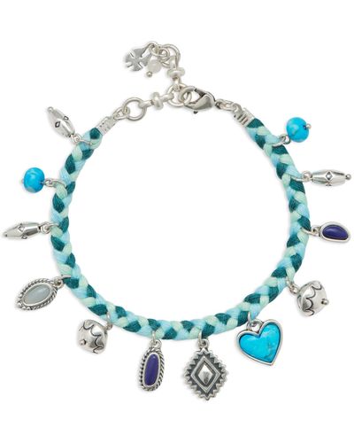 Lucky brand turquoise silver bracelet. Boho | Turquoise silver bracelet, Lucky  brand, Silver bracelet