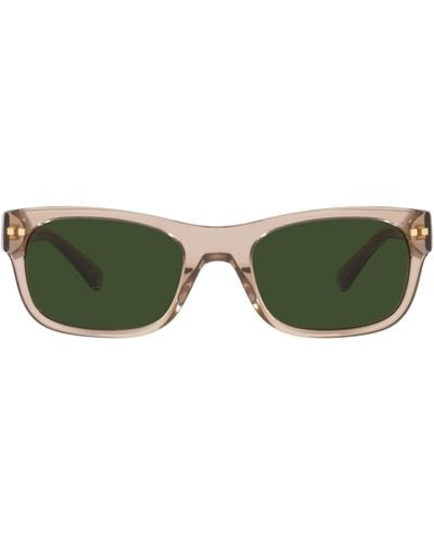Brooks Brothers S Bb5047 Rectangular Sunglasses - Green