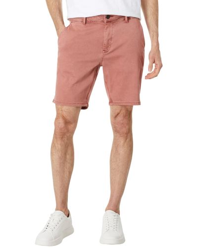 PAIGE Thompson Shorts In Vintage Smoked Salmon - Pink