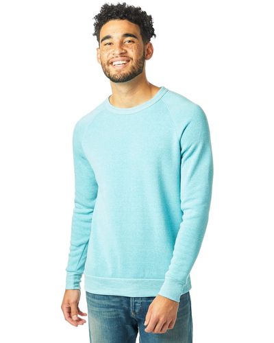 Alternative Apparel Champ Fleece Sweatshirt - Blue