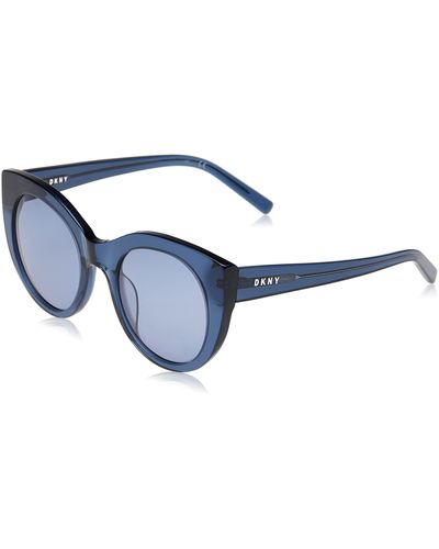 DKNY Dk517s Cat-eye Sunglasses - Blue