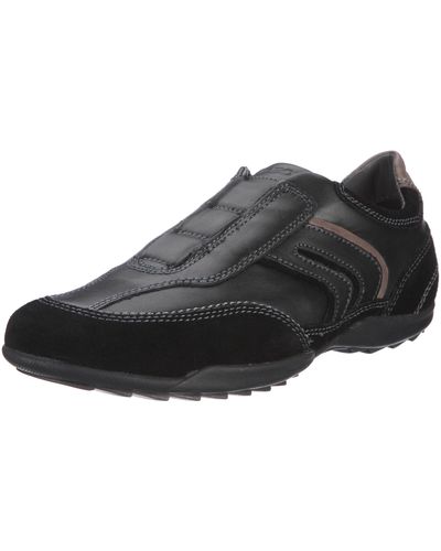 Geox Uomo Pietro 9 Slip-on Fashion Sneaker,black,46 Eu/12.5 M Us