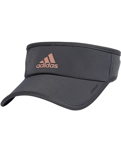 adidas Superlite Sport Performance Visor For Sun Protection And Outdoor Activities - Grey
