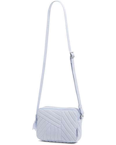 Vera Bradley Cotton Evie Crossbody Purse - White