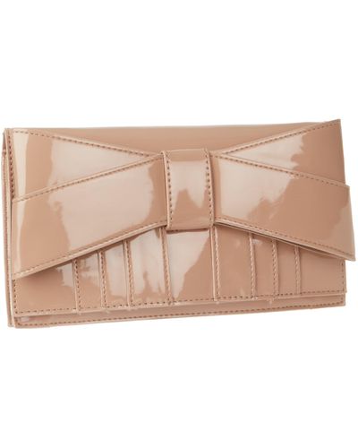 Buy Zac Posen Earthette Leather Clutch - Nocolor At 45% Off