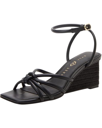 Katy Perry Shoes The Irisia Twisted Sandal Wedge - Black