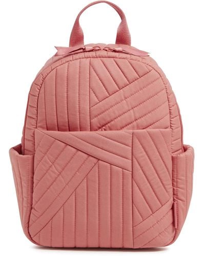 Vera Bradley Cotton Small Backpack - Pink