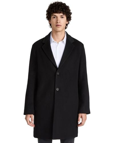 Vince S Classic Coat,black,xl
