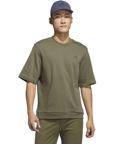 adidas Go-to Short Sleeve Sweatshirt T-shirt - Green