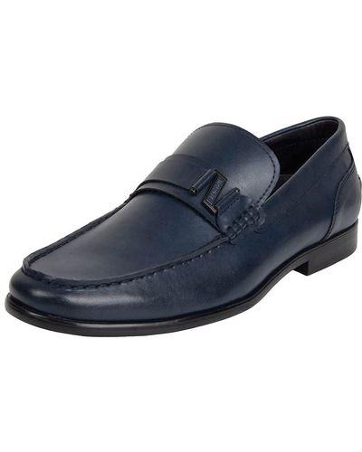 Kenneth Cole Estate 2.0 Belt Loafer Driving Style - Blue