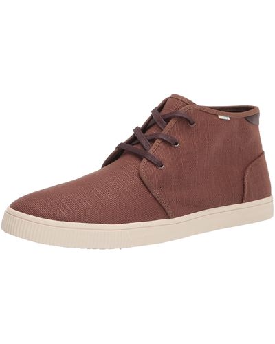 TOMS Carlo Mid Sneaker - Brown