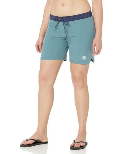 Roxy To Dye 7 Inch Boardshort Board Shorts - Blue