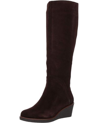 Aerosoles Women's Berri Knee High Boot - Faux Leather Tall Boots