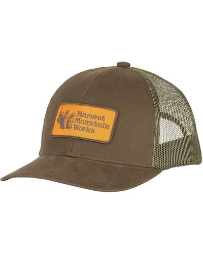 Marmot Retro Trucker Hat - Green