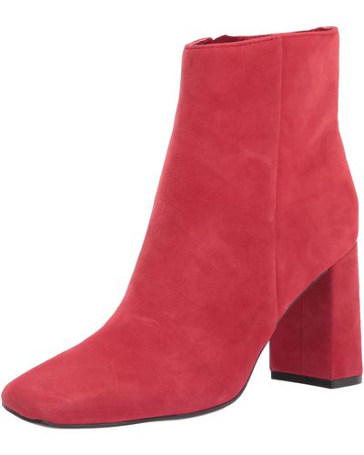 Marc Fisher Nebula Ankle Boot - Red