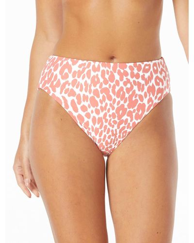 Carmen Marc Valvo Standard Reversible Bikini Bottom - Pink