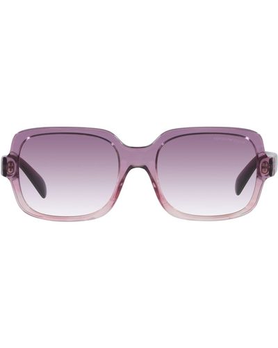 Emporio Armani Ea4195 Square Sunglasses - Purple