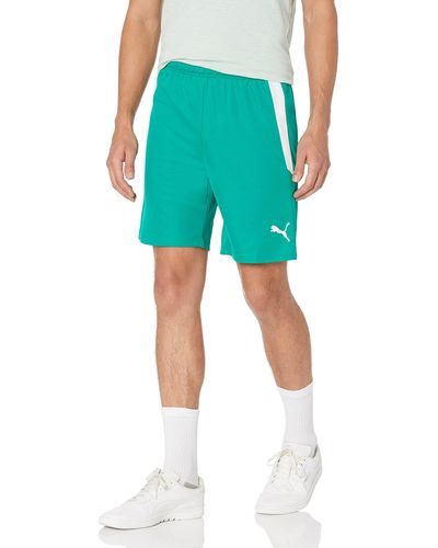 PUMA Mens Teamliga Shorts - Green