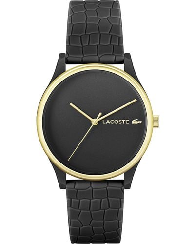 Lacoste Crocodelle Quartz Watch - Black