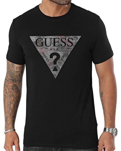 guess men's t shirt sale