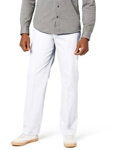 Dockers Classic Fit Signature Khaki Lux Cotton Stretch Pants - Multicolor