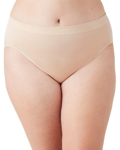 Wacoal Womens B-smooth High-cut Panty Briefs Underwear - Natural