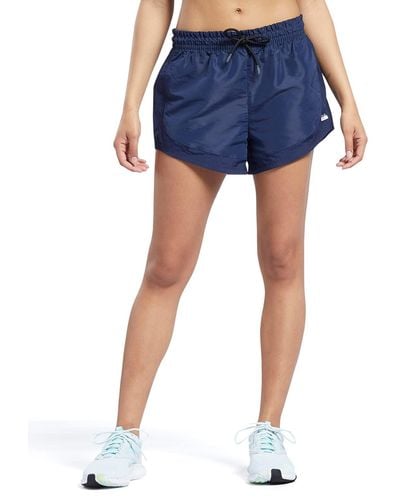 Core 10 By Reebok Plus Size Woven Shorts - Blue