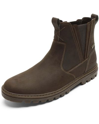 Rockport Weather Or Not Chelsea Boots - Waterproof - Brown