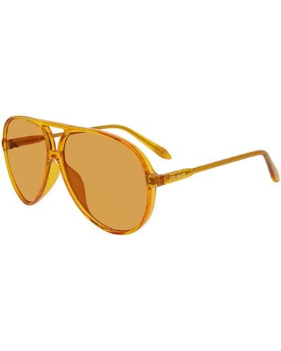 Steve Madden Female Sunglasses Style Decker Aviator - Black