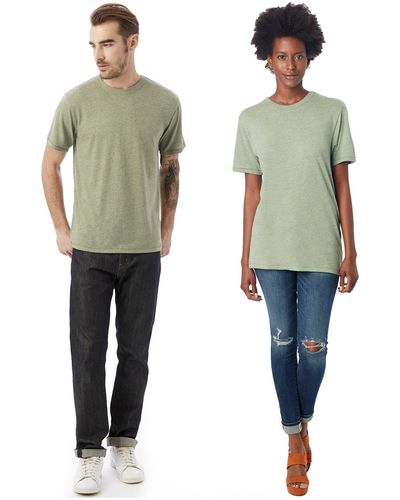 Alternative Apparel Mens The Keeper T Shirt - Green