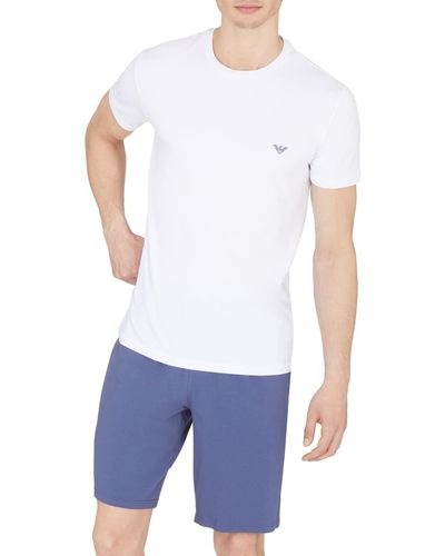 Emporio Armani S Endurance Pajama Set - Weiß