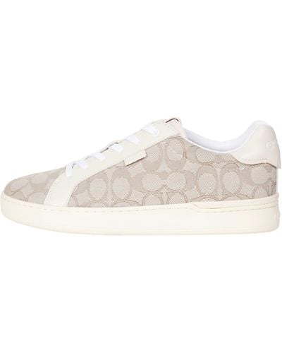 COACH Non Tech Athletic Lowline Luxe Low Top Sneaker In Signature Jacquard - Black