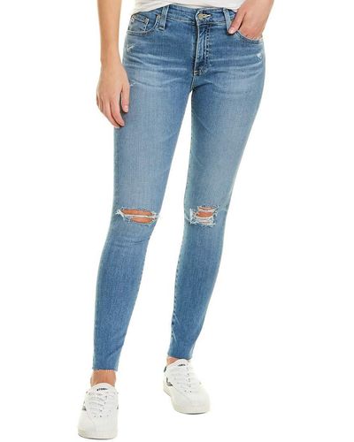 AG Jeans Farrah Skinny Ankle - Blue