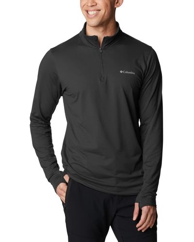 Columbia Tech Trail 1/4 Zip Sweater - Black
