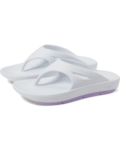 Skechers Go Recover Refresh Arch Fit- Contend 3 Pt - White