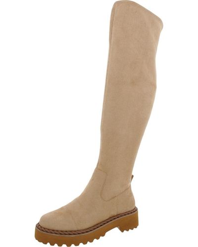 Vince Camuto Footwear Melleya Over The Knee Boot - Natural