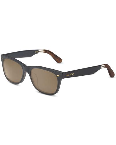 TOMS Unisex Adult Beachmaster Sunglasses - Black