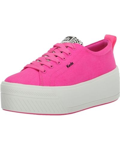 Keds S Skyler Lace Up Sneaker - Pink