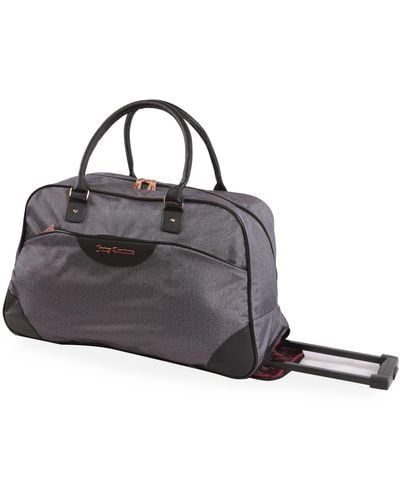 Juicy Couture Libra Rolling Duffel - Gray