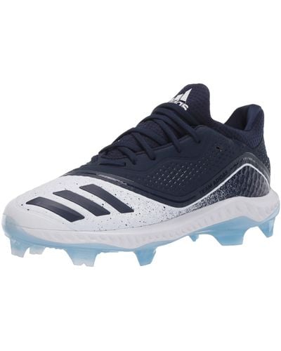 adidas Icon V Bounce W Low Molded Cleats Shoes - Blue