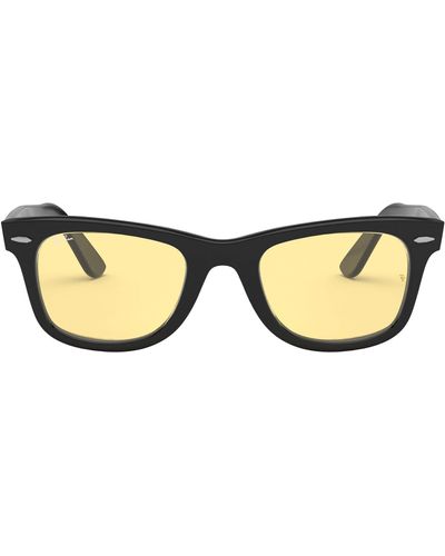 Oakley Rb2140f Original Wayfarer Asian Fit Sunglasses - Black