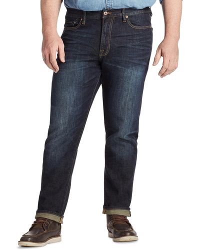 Lucky Brand Big & Tall 410 Athletic Fit Jean - Blue