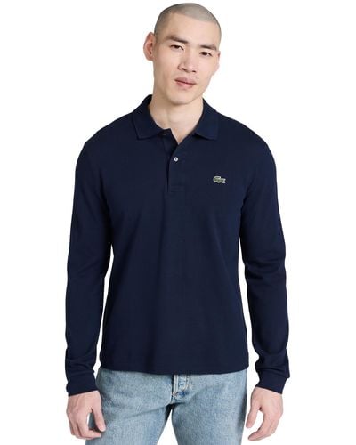 Lacoste L.13.12 Long Sleeve Polo Shirt - Blue