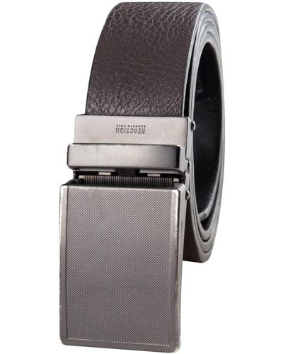 Kenneth Cole Perfect Fit Adjustable Click Belt - Gray