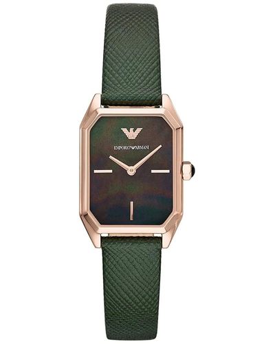 Emporio Armani Stainless Steel Watch - Green