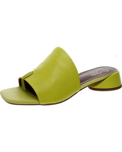 Franco Sarto S Loran Slide Sandal Limeade 8 M - Green